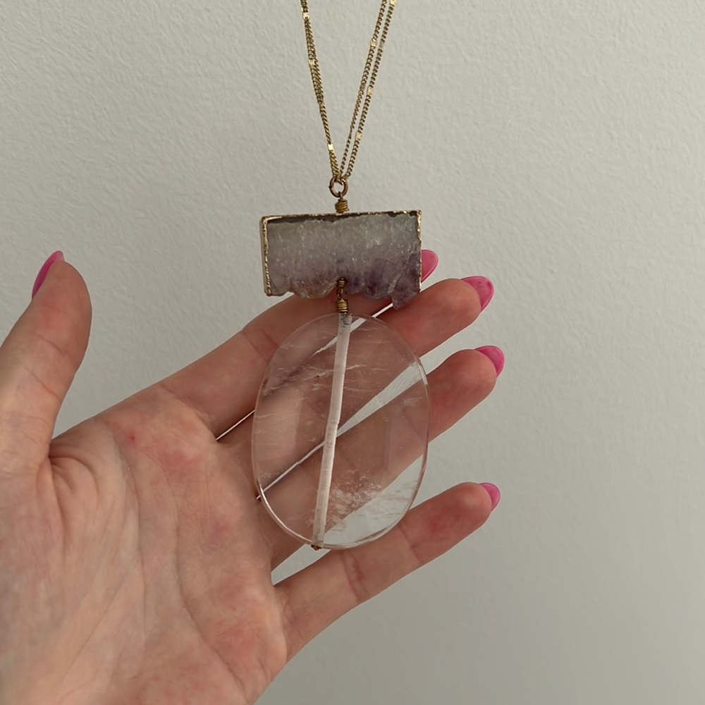 Anthropologie statement necklace